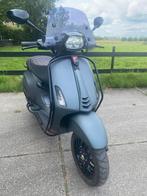 Vespa Sprint 2021 BROM iget E5 full options Led Custom zadel, Fietsen en Brommers, Scooters | Vespa, Vespa, Overige modellen, Vespa