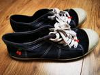 Gympen, schoenen, 40, blauw wit, Les temps des cerices, Ophalen, Blauw, Sneakers of Gympen, Gedragen