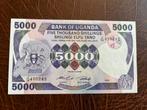 Oeganda 5000 shilling ZJ UNC, Ophalen of Verzenden, Overige landen, Los biljet