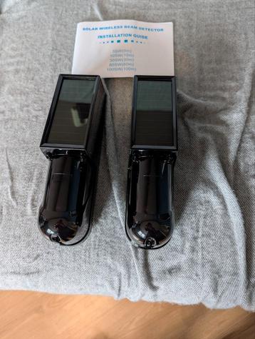 Draadloze Solar Triple Beam Perimeter Detector 100M beschikbaar voor biedingen