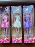 Defa Lucy barbie pop Ballet Dancer 3 stuks, Ophalen of Verzenden, Nieuw, Barbie