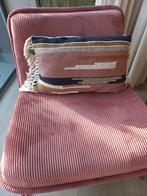 Hk Living kussen met vulling. Goede staat, Huis en Inrichting, Ophalen of Verzenden, Gebruikt, Overige kleuren, Rechthoekig