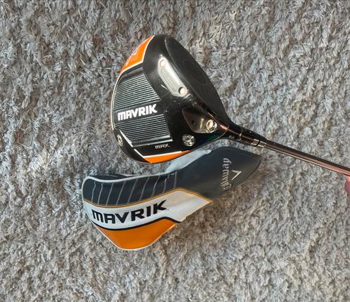 Callaway Mavrik Max Driver, Sport en Fitness, Golf, Zo goed als nieuw, Club, Callaway, Ophalen of Verzenden