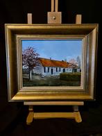 Boerenlandschap, Antiek en Kunst, Kunst | Schilderijen | Klassiek, Ophalen of Verzenden