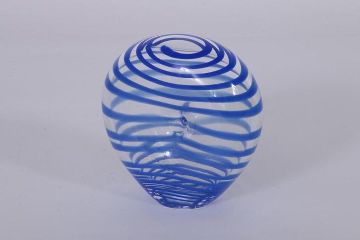 Willem Heesen glas object De oude horn, Antiek en Kunst, Antiek | Glas en Kristal, Ophalen of Verzenden