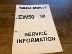 Yamaha MBK EW50 '00 Service Informatie Handleiding, Verzenden, Nieuw