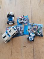 Lego - 3 politieauto's - City - nrs 7279, 7230 en ?, Ophalen of Verzenden, Zo goed als nieuw, Complete set, Lego