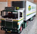 SCANIA 141 trekker met koeloplegger "SOONIUS - Poeldijk", Ophalen of Verzenden, Nieuw, Bus of Vrachtwagen, Tekno