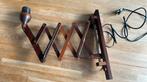 Harmonica wandlamp, Huis en Inrichting, Lampen | Wandlampen, Ophalen of Verzenden, Gebruikt, Hout