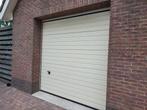 Electrice garagedeur 260 bij 260 cm met afstandbediening, Gebruikt, Garagedeur, Ophalen of Verzenden, Metaal