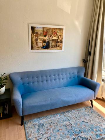 Bank Sofacompany Herman blauw ruime 3-zits beschikbaar voor biedingen