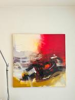 Prachtig abstract schilderij van William Malucu, Antiek en Kunst, Kunst | Schilderijen | Abstract, Ophalen