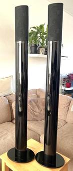 Harman/Kardon Satellite Speakers op standaarden, Audio, Tv en Foto, Luidsprekers, Gebruikt, Minder dan 60 watt, Front, Rear of Stereo speakers