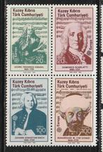 Verenigd Europa 1985 - Turks Cyprus - Componisten, Ophalen of Verzenden, Postfris, Overige thema's