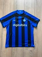 Origineel Inter Milan shirt, maat XL, Blauw Zwart, Maat XL, Ophalen of Verzenden, Zo goed als nieuw, Shirt
