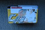 Domino Gallery Play, spel in Blik. 79 stenen, NIET COMPLEET, Ophalen, Gebruikt