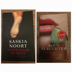 2 Thrillers: Saskia Noort & Karin Slaughter, Ophalen of Verzenden, Gelezen, Saskia Noort, Karin Slaughter, Nederland