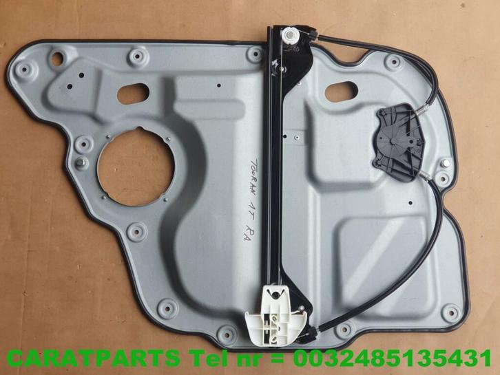 1T0839462P 1T0839730R raammechanisme touran ruitmechaniek, Auto-onderdelen, Ruiten en Toebehoren, Volkswagen, Gebruikt, Ophalen of Verzenden