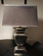 Mooie zilverkleurige lampenvoet, Huis en Inrichting, Lampen | Tafellampen, Ophalen of Verzenden, Gebruikt, Minder dan 50 cm
