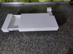 Moderne witte salontafel met alluminium poten ( 500351), Huis en Inrichting, 100 tot 150 cm, Verzenden, 50 tot 100 cm, Minder dan 50 cm