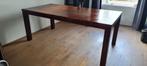 Eettafel 200 x 100 x 79 cm acaciahout, Ophalen, Gebruikt, 200 cm of meer, 50 tot 100 cm