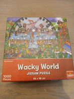 Puzzel 1000 Wacky world, Hobby en Vrije tijd, Denksport en Puzzels, Ophalen of Verzenden, 500 t/m 1500 stukjes, Zo goed als nieuw