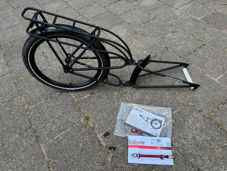 Follow me cargo, Fietsen en Brommers, Fietsaccessoires | Aanhangers en Karren, Zo goed als nieuw, Overige typen, 20 tot 40 kg