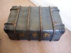 Vintage Mid-Century Steamer Trunk, Minder dan 50 cm, Gebruikt, 50 tot 100 cm, Ophalen of Verzenden