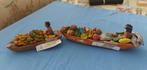 bootjes in steen vintage buitenland kleurrijk fruit, Ophalen of Verzenden, Zo goed als nieuw