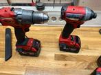 Milwaukee boor schroef en 2x rechte slijper ZONDER ACCU, Ophalen of Verzenden, Zo goed als nieuw, Boor- en Schroefmachine