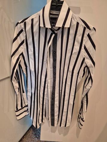 Gestreept overhemd Cavallaro Napoli als nieuw, maat 40 beschikbaar voor biedingen