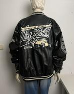Vintage Steve & Barry’s hot rod cafe varsity jacket UNISEX, Kleding | Heren, Zwart, Overige maten, Ophalen of Verzenden, Zo goed als nieuw
