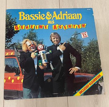 Bassie en Adriaan als Geheime Agenten - LP Vinyl CNR beschikbaar voor biedingen