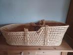 Vintage baby wieg/mand van riet, Gebruikt, Mand, Ophalen of Verzenden, Riet