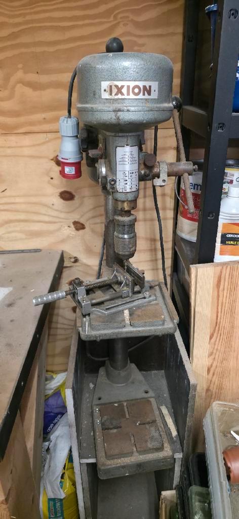 IXION BST 13 Kolomboormachine - Degelijk en Krachtig, Doe-het-zelf en Verbouw, Gereedschap | Overige machines, Gebruikt, Ophalen of Verzenden