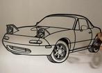 Mazda MX-5 NA Miata muurdecoratie, Huis en Inrichting, Woonaccessoires | Overige, Ophalen, Nieuw