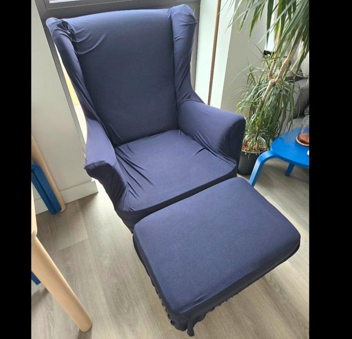 Strandmon Ikea COVER, Huis en Inrichting, Fauteuils, Zo goed als nieuw, Ophalen of Verzenden