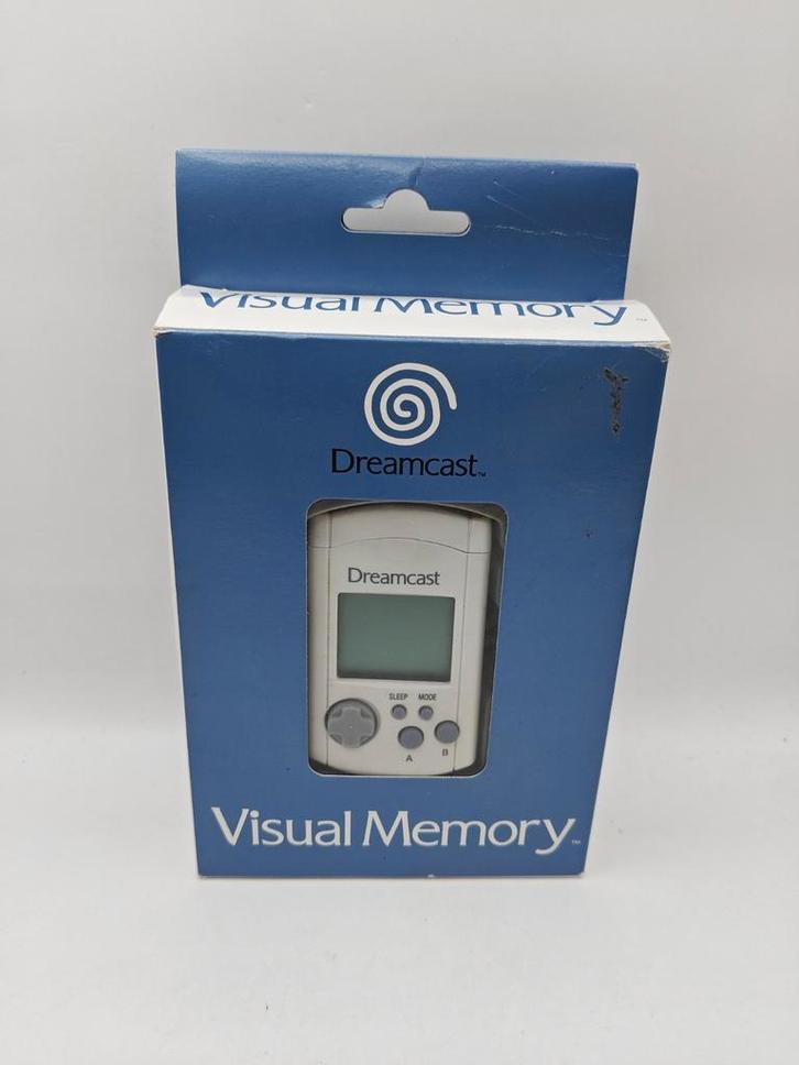 Visual Memory CIB Sega Dreamcast, Spelcomputers en Games, Games | Sega, Zo goed als nieuw, Mega Drive, 1 speler, Vanaf 3 jaar
