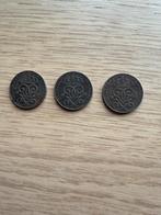 3x 2 Öre 1950 - Zweden, Ophalen of Verzenden, Overige landen, Losse munt
