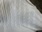 Essenza gebreid katoenen sprei ecru 180x265, Huis en Inrichting, Ophalen of Verzenden, Zo goed als nieuw