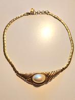 Lanvin goldplated necklace - vintage retro 80s design, Sieraden, Tassen en Uiterlijk, Kettingen, Overige materialen, Gebruikt