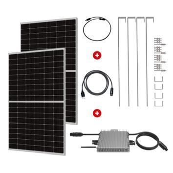 Absaar Premium zonnepanelen set  Plug&Play, Doe-het-zelf en Verbouw, Zonnepanelen en Toebehoren, Nieuw, Compleet systeem, 200 wattpiek of meer