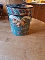 GROOT KERST DECORATIE BLIK, Diversen, Ophalen of Verzenden