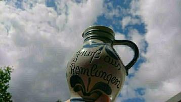 Keulse pot wijnkruik kruik decanter karaf Duits souvenier beschikbaar voor biedingen