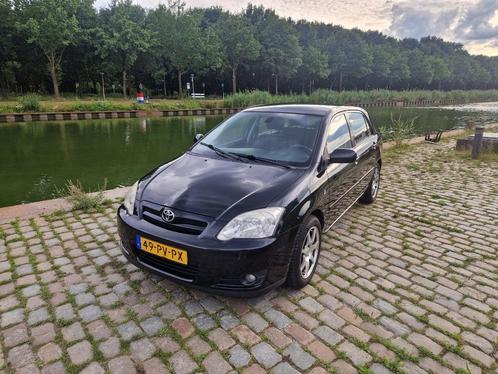 Toyota Corolla 1.6 16V Vvt-i 5DR Linea SOL 2005 Zwart, Auto's, Toyota, Particulier, Corolla, ABS, Airbags, Airconditioning, Centrale vergrendeling