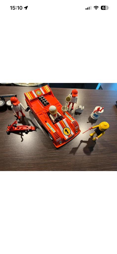 Set race wagen pits stop., Ophalen of Verzenden, Zo goed als nieuw, Complete set