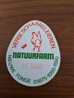 2122 Natuurfarm De Boed Reclame Sticker, Ophalen of Verzenden