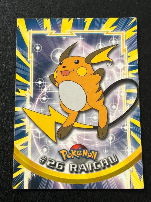 Raichu #26 topps 1999 pokemon, Hobby en Vrije tijd, Verzamelkaartspellen | Pokémon, Gebruikt, Ophalen of Verzenden