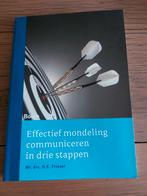 Effectief mondeling communiceren in drie stappen, Sociale wetenschap, Darwin Frieser, Ophalen of Verzenden, Zo goed als nieuw