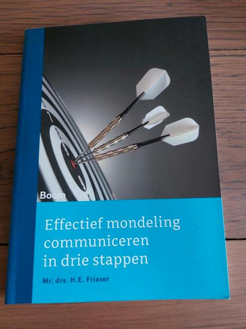 Effectief mondeling communiceren in drie stappen, Boeken, Wetenschap, Zo goed als nieuw, Sociale wetenschap, Ophalen of Verzenden